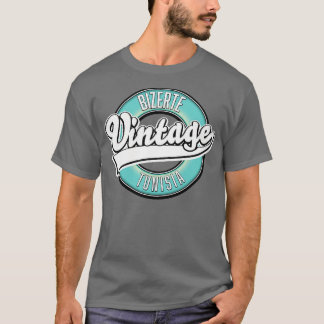 Bizerte tunisia vintage stil t shirt
