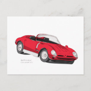 Bizzarrini 5300 Spyder S.I. Vykort