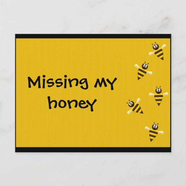 Bizzy Bees Vykort (Framsida)