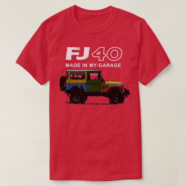BJ40 LandCruiser lastbilar Hooded Sweat Gift for C T Shirt (Design framsida)