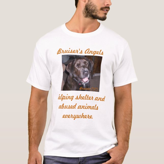 Bjässe skjorta för änglarcrossposter t t-shirt (Framsida)