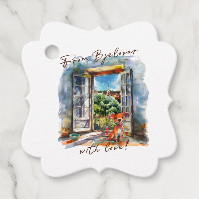 Bjelovar Gåvor Etiketter (Framsida)