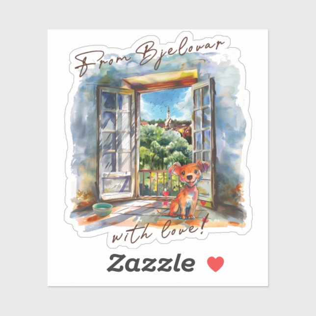 Bjelovar Klistermärken (Ark)