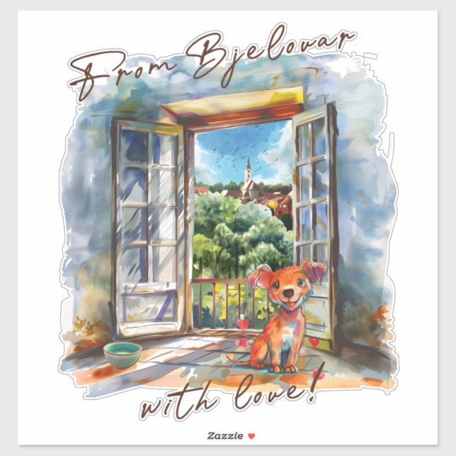 Bjelovar Klistermärken (Ark)