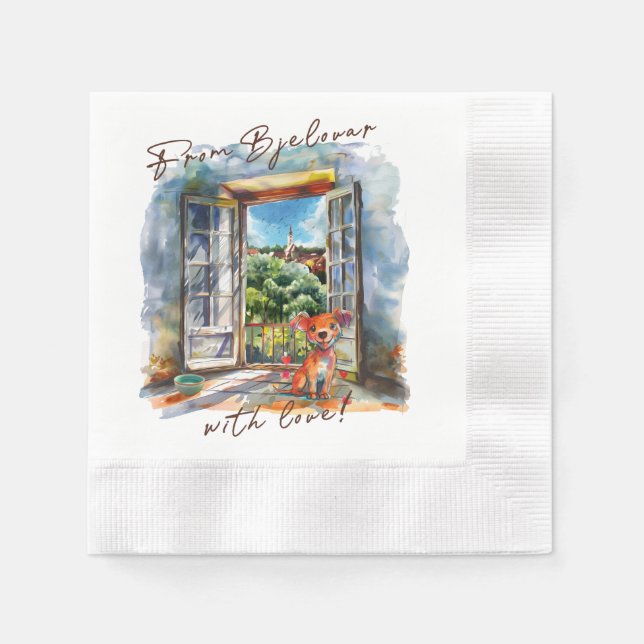 Bjelovar Pappersservett (Framsidan)