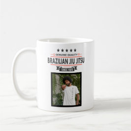 BJJ Black Bälte rankades med Namn och utdelningsda Kaffemugg