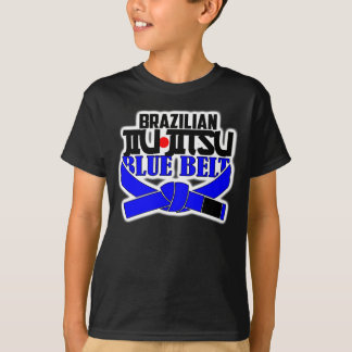 BJJ Blue Bälte Tee Shirt