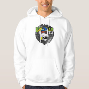 BJJ - Brasilian Jiu Jitsu Shield Hoodie