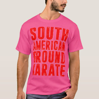 Bjj Brasilian Jiu Jitsu Sydamerika Ground Kara T Shirt