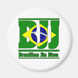 BJJ Brazilian Jiu Jitsu Flagga MMA Magnet