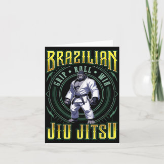 BJJ Grip Roll-vinst - Grappling Jiu Jitsu Gorilla Kort