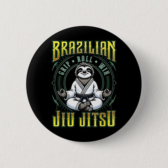 BJJ Grip Roll-vinst - Grappling Jiu Jitsu-meditati Knapp (Framsida)