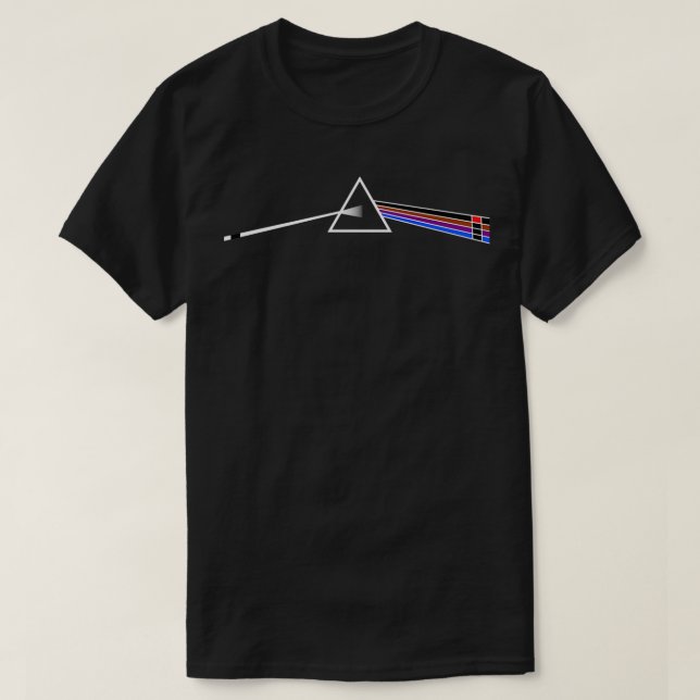 BJJ Jiu Jitsu Bälte Prism Mörk Side of the Mat T Shirt (Design framsida)