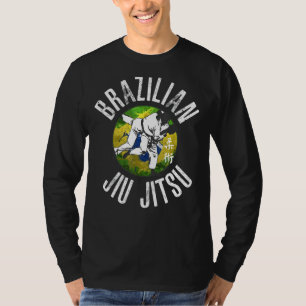 BJJ Jiu Jitsu Brazilian Flagga, gåva till Brasilia T Shirt