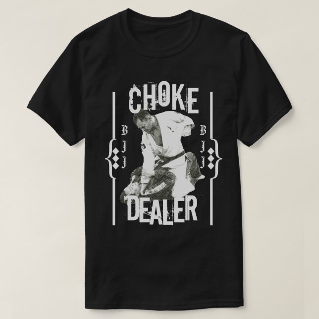 BJJ Jiu Jitsu kväv återförsäljareskjortan Tee (Design framsida)