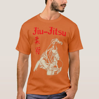 BJJ Jiujitsu med Rolling Logotyp Varje dag T Shirt