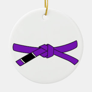 BJJ Lila bälte ornament Brazilian jiu-jitsu