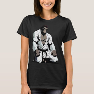 BJJ MMA Gorilla Brazilian Jiu Jitsu Grappling T Shirt