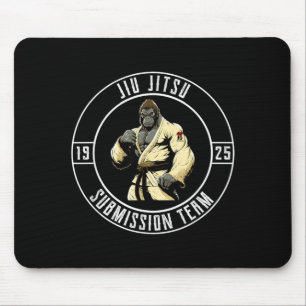 BJJ MMA Gorilla - Roligt brasilianskt Jiu Jitsu Musmatta
