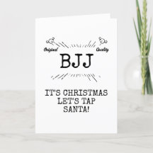BJJ-Roligten Låt oss Tap Santa Personlig
