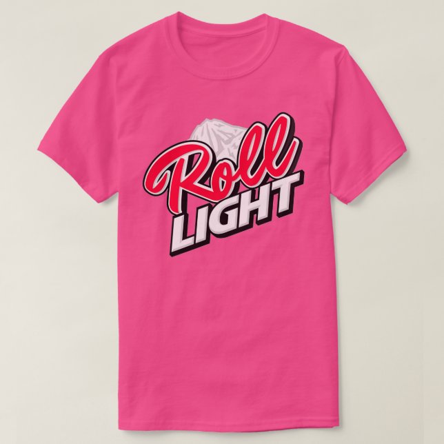 BJJ Roll Light T Shirt (Design framsida)