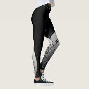 BJJ som lägger benen på ryggen brasilianska Jiu Leggings