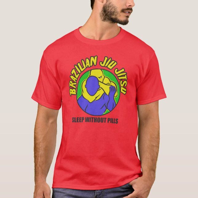 BJJ-T-tröja T-shirt (Framsida)