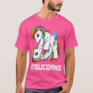 Bjj Unicorn - Brazilian Jiu-Jitsu och Grappling Gi T Shirt