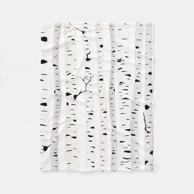 Björk Fleecefilt (Framsidan)