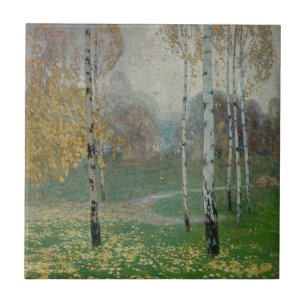 Björk Träd, 1904 (olja på kanfas) Kakelplatta