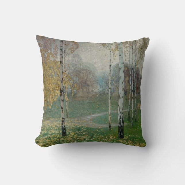 Björk Träd, 1904 (olja på kanfas) Kudde (Framsida)
