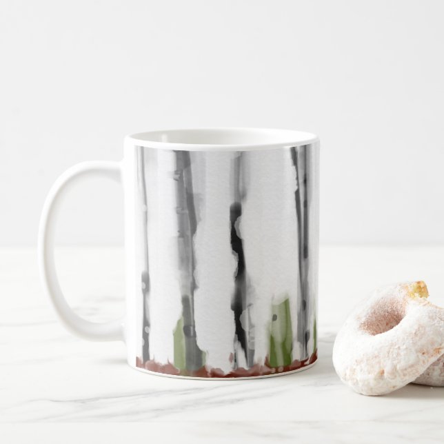 Björken Kaffemugg (Med munk)