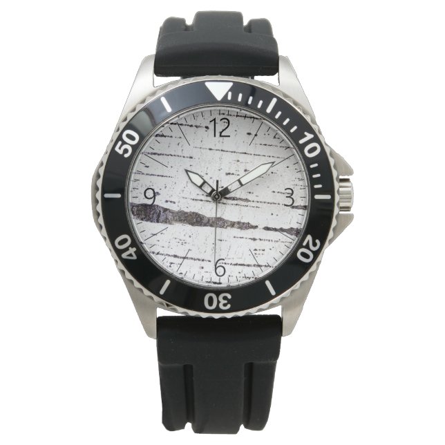 Björkskällmönster Armbandsur (Framsida)