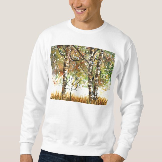 Björksvettskjorta Sweatshirt (Framsida)