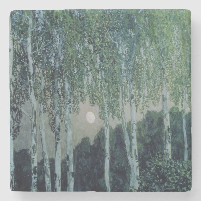 Björkträd Stenunderlägg (Framsidan)