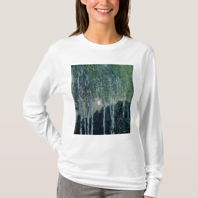 Björkträd T Shirt (Framsida)