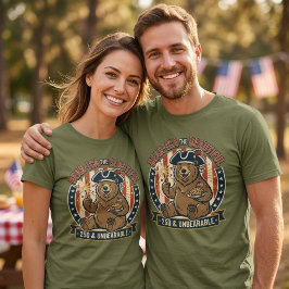 Björn 250-årsjubileum Bear-ica den vackra T Shirt