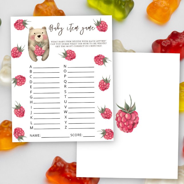 Björn - artikelspel för Baby. Barnstödsspel (Skapare uppladdad)