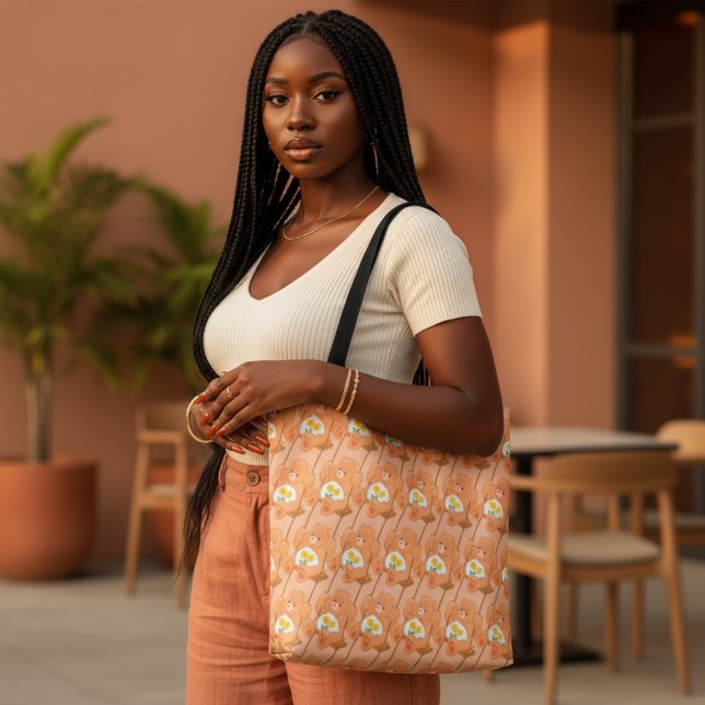 Björn axelväskor tygkasse (Skapare uppladdad)