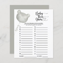 Björn Baby artikelspel. Barnstödsspel