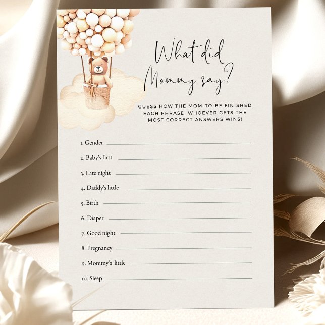 Björn Bebis Dusj Spel Vad Mamma Sa (Skapare uppladdad)