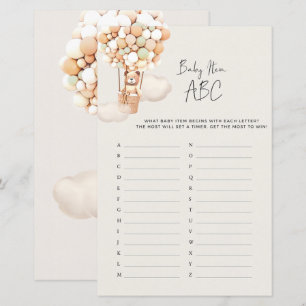 Björn Bebis Shower Game - Babyartikel ABC