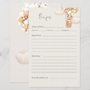 Björn Bebis Shower Game - Recept