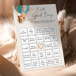 Björn Bebisdopp Lek - Hitta Gäst-Bingo