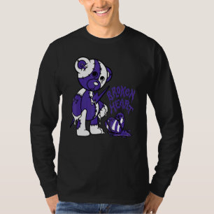 Björn Brutna Hjärtat Älskar 5s Matchande T Shirt