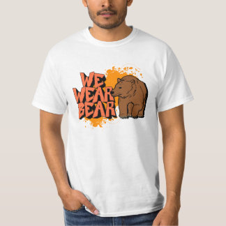 Björn Design - Vi bär Björn T-shirt Design för män