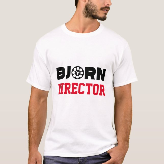 Bjorn Director T Shirt (Framsida)