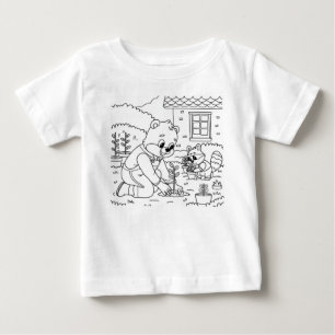 Björn familj och kanin mamma tecknad film t shirt