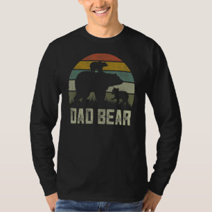 Björn fars dag pappa Far 2 Unge Kids Pappa T Shirt