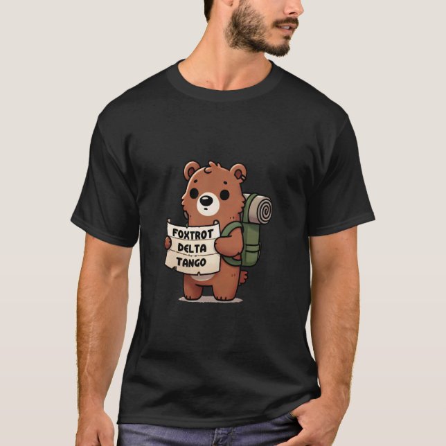 Björn Foxtrots Deltas Tangos T Shirt (Framsida)
